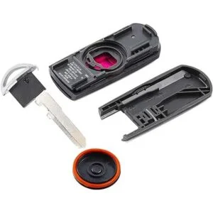 Beefunny Carcasa de repuesto para llave de coche con 4_4