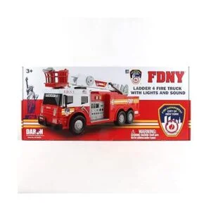 Daron FDNY 24 Camión de bomberos con luces y sonidos_5