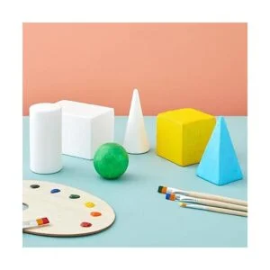 Paquete de 6 1 de cada uno espuma geométrica de espuma_2