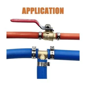 ISPINNER Juego de 24 anillos de abrazadera de acero