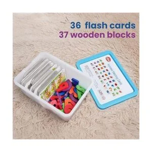 LIKEE Tarjetas flash con números del alfabeto_5