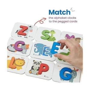 LIKEE Tarjetas flash con números del alfabeto_2