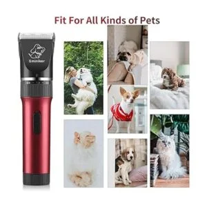 Sminiker Cortaúñas de bajo ruido para gatos y perros kit