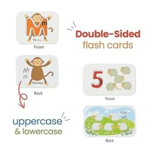 LIKEE Tarjetas flash con números del alfabeto_3