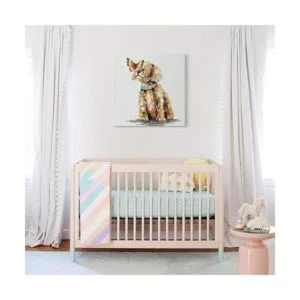 SEVEN WALL ARTS Arte de pared para perro bonita pintura_5