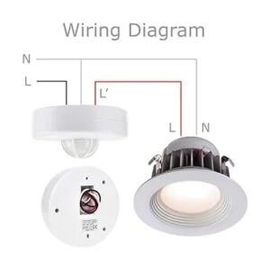 J.LUMI YCA1001 Interruptor de sensor de movimiento de_6