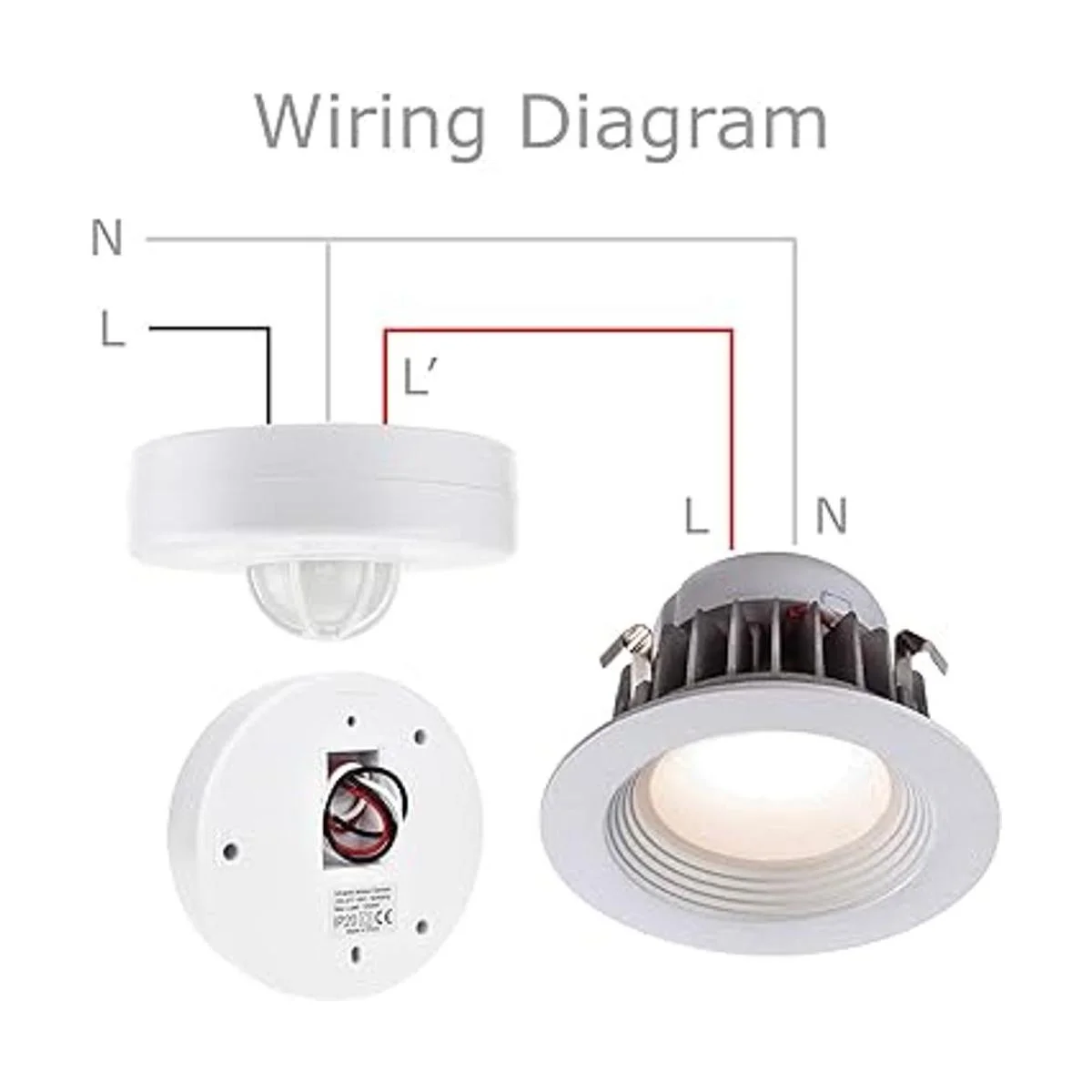 J.LUMI YCA1001 Interruptor de sensor de movimiento de_6