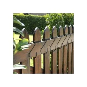 Paquete de 30 ganchos en S de color negro mate 3.54_3