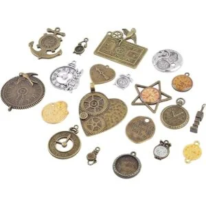 BronaGrand 20 colgantes mixtos de estilo antiguo para
