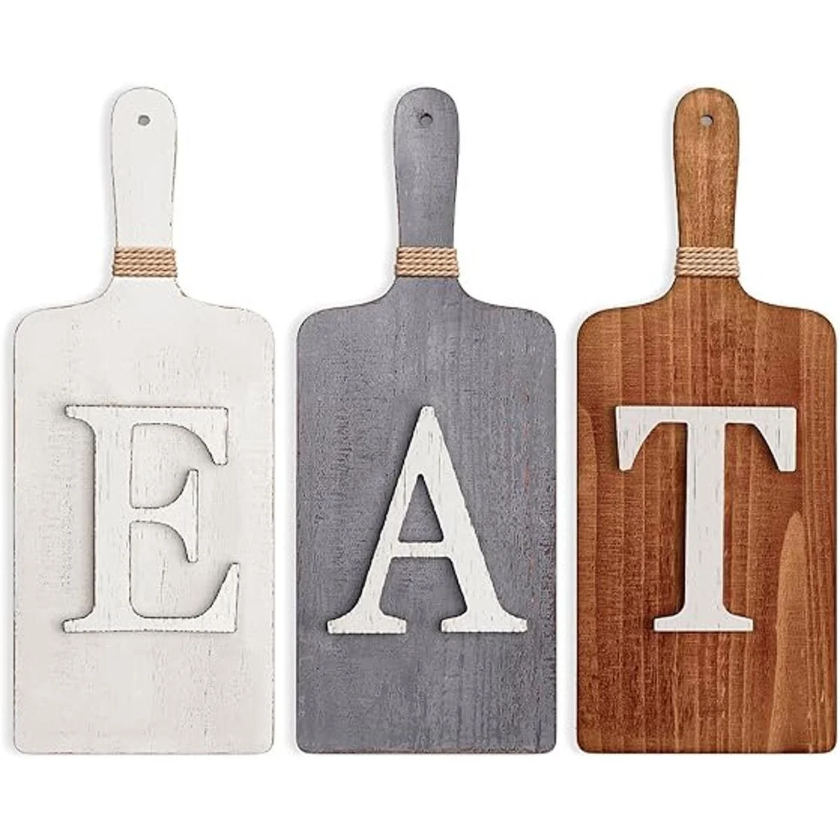 Barnyard Designs Juego de 3 tablas de cortar decorativas_1