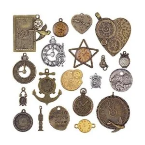 BronaGrand 20 colgantes mixtos de estilo antiguo para