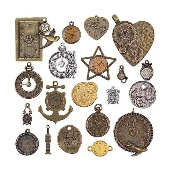 BronaGrand 20 colgantes mixtos de estilo antiguo para