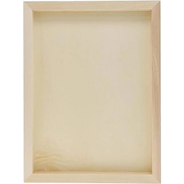 Tableros de panel de madera sin acabar lienzo de madera