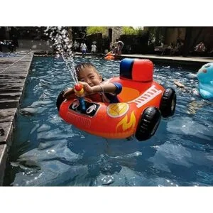 Flotador inflable grande de verano para piscina para niños_4
