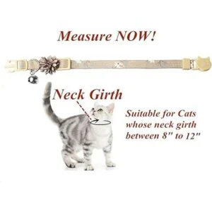 Pack de 3 collares de flores para gatos pequeños con_3