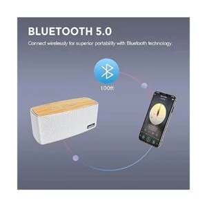 COMISO Altavoces Bluetooth altavoz inalámbrico portátil_4