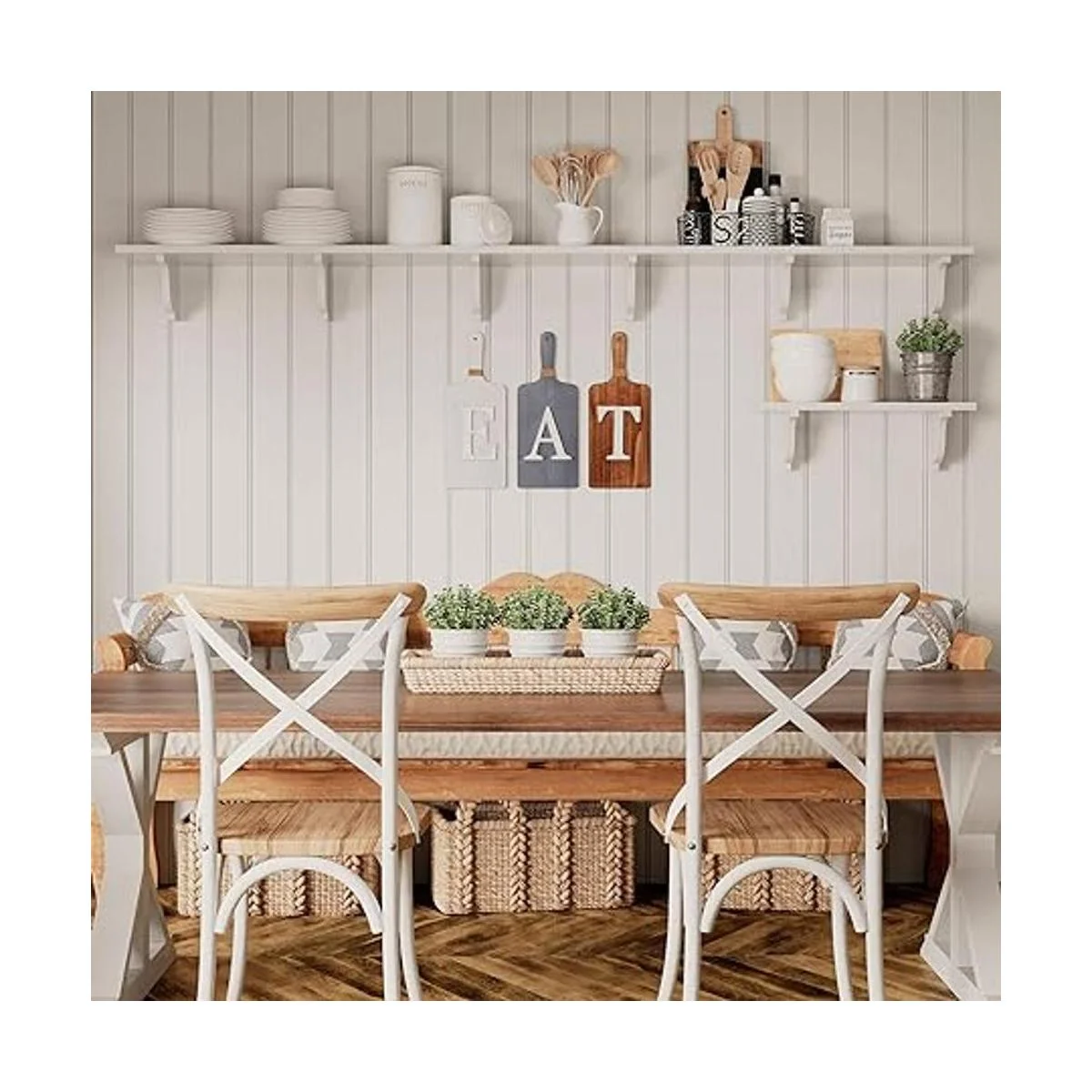 Barnyard Designs Juego de 3 tablas de cortar decorativas_3