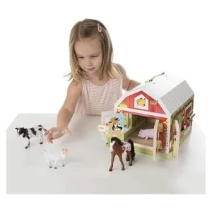 Melissa Doug Juguete de granero con pestillo juguete de_4