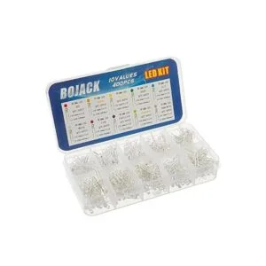 BOJACK 10 colores 400 luces LED de diodo de 0.118 in_2