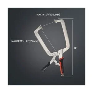 Monster Master Alicates de bloqueo de abrazadera C de 18_4