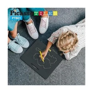 PicassoTiles Tablero de dibujo magnético de 12 x 10_2