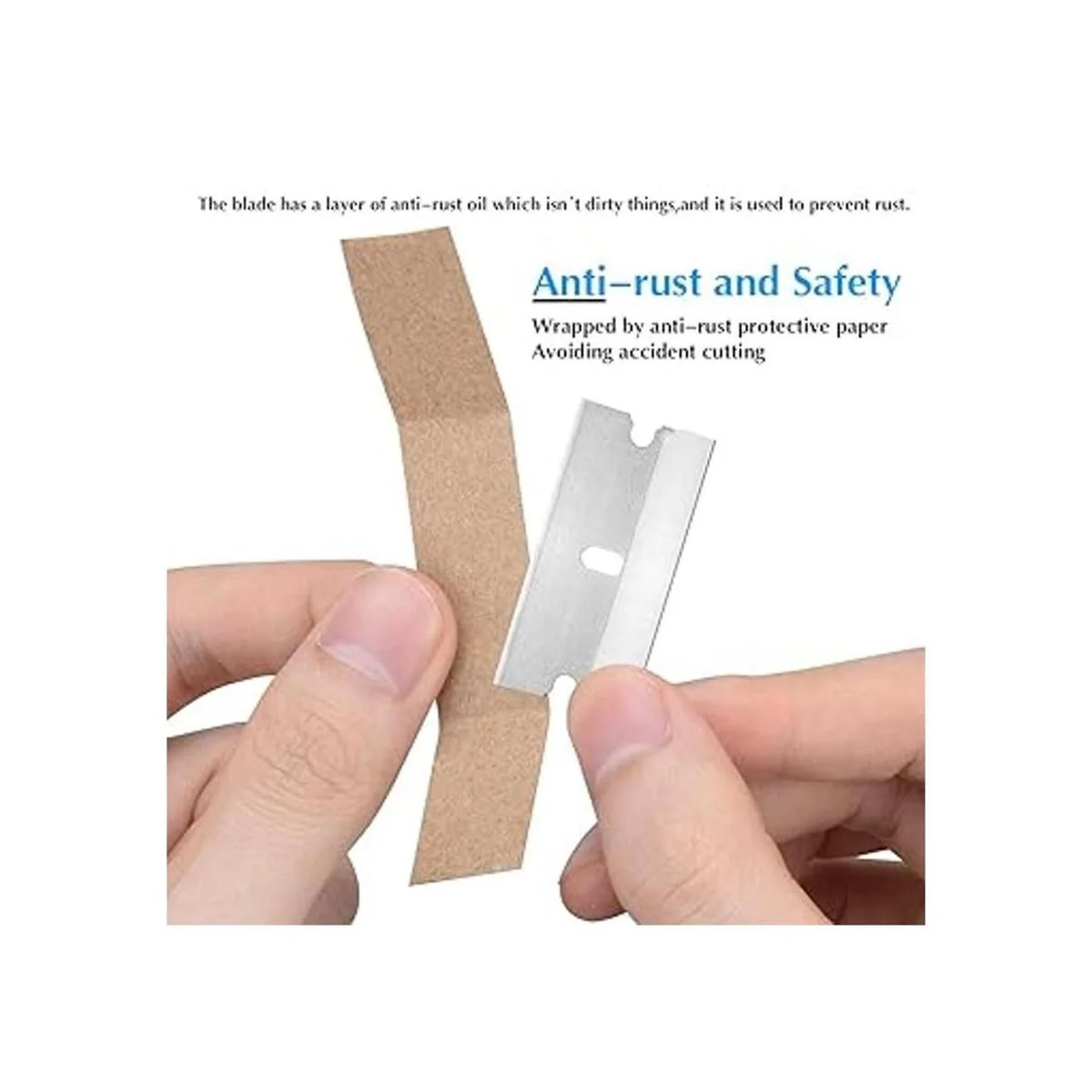 Cuchillas de afeitar industriales de un solo filo JIKIOU_3