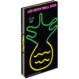 Isaac Jacobs Letrero de pared LED de neón de 17 x 10