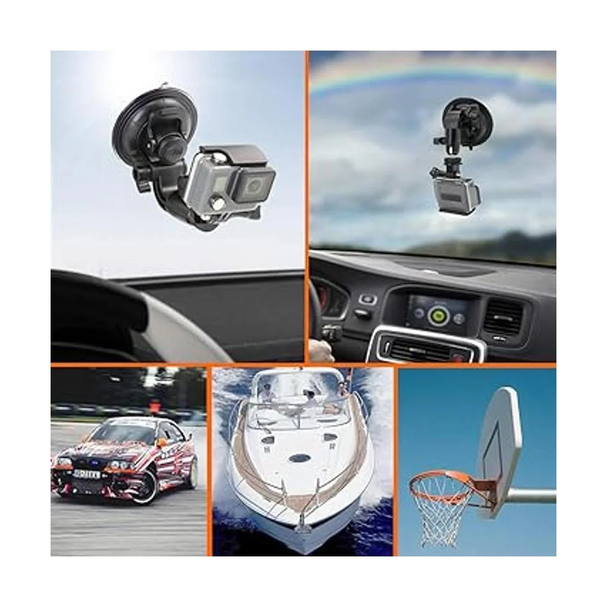 Soporte para parabrisas de coche resistente con adaptador_2