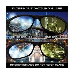 Gafas de conducción nocturna antirreflejos lentes de_4