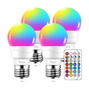 Color Changing Light Bulb RGB LED Light Bulbs Dimmable_1