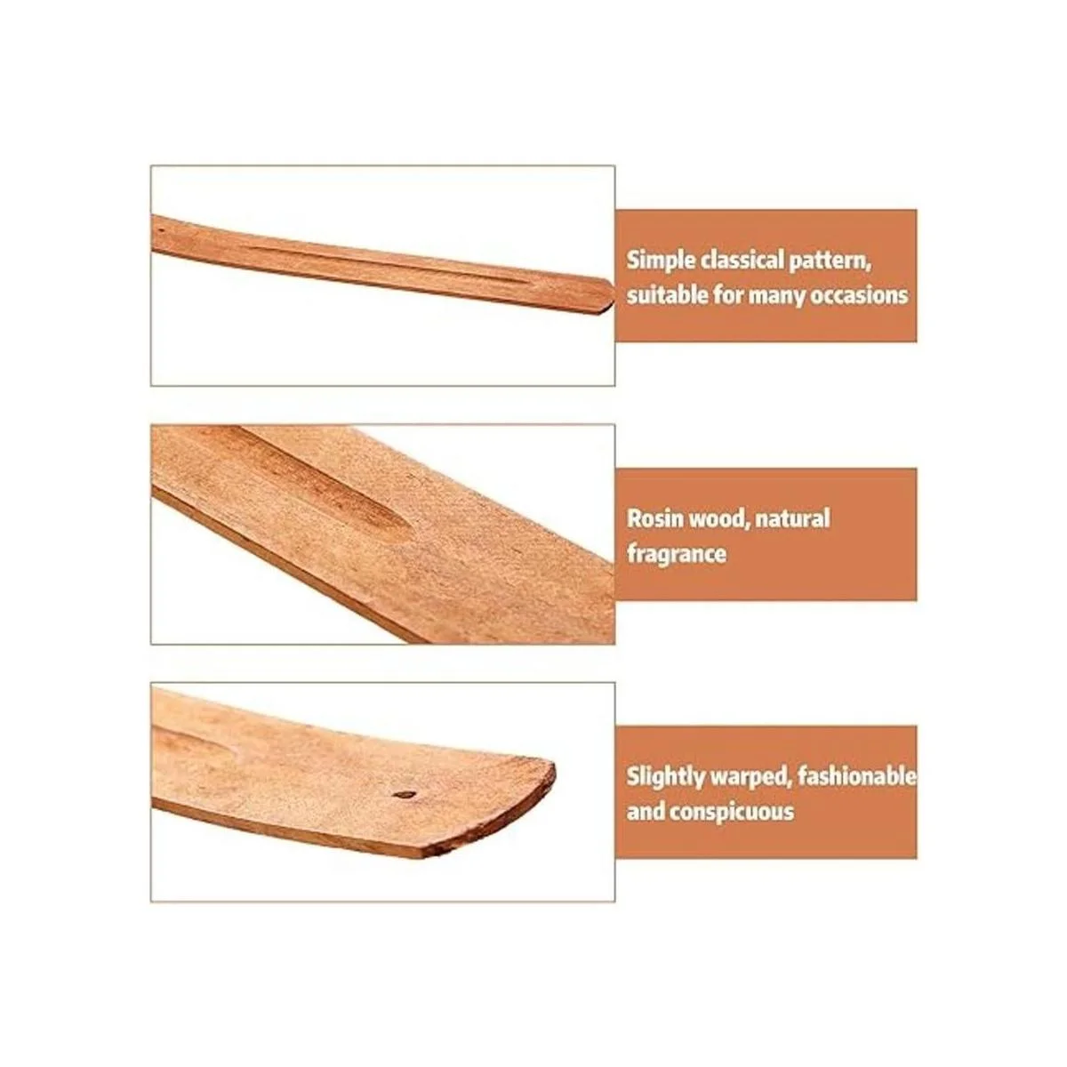 Boao 5 piezas de varillas de incienso soporte quemador de