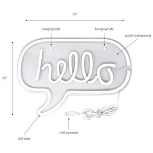 Isaac Jacobs Letrero de pared LED de neón de 17 x 12_3