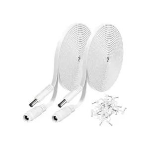 Paquete de 2 cables de extensión de alimentación CC de 20