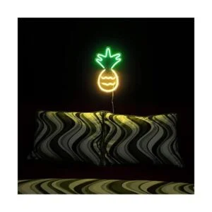 Isaac Jacobs Letrero de pared LED de neón de 17 x 10