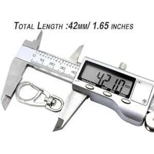 Bytiyar 10 ganchos de metal pequeños con resorte_3