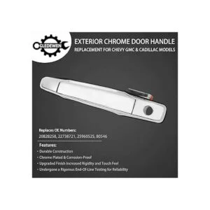 Manija de puerta exterior cromada delantera izquierda del_2