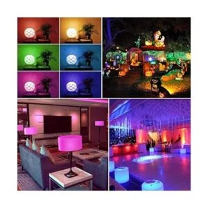 Color Changing Light Bulb RGB LED Light Bulbs Dimmable_3