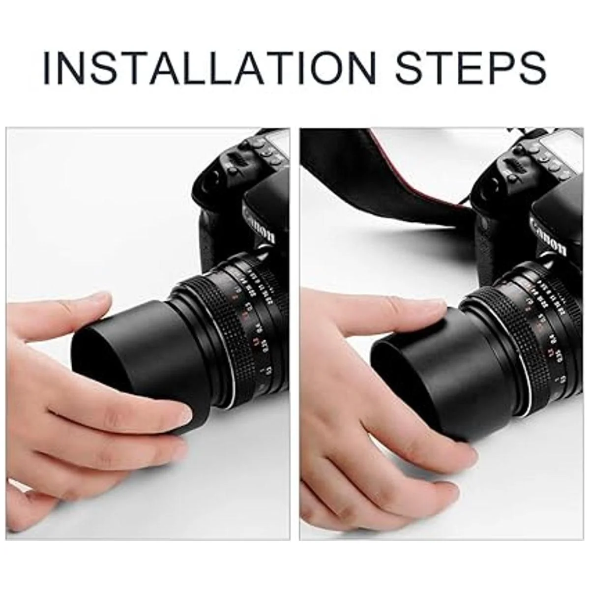 Parasol universalSunshade Cap con centro Pinch para cámara_2