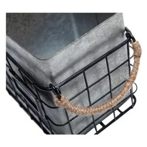 NIKKY HOME Farmhouse Cubertería galvanizada de 3_6