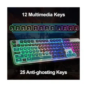 LANGTU L1 Teclado para juegos Rainbow LED Retroiluminado_6