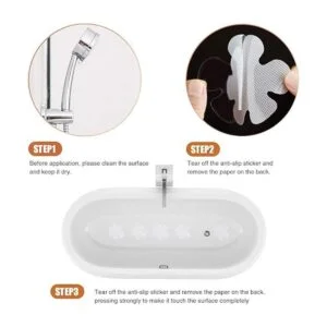 Secopad Pegatinas para bañera antideslizantes adhesivos_6