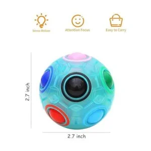 Juego de 2 piezas de 2 juguetes aliviar el estrés del_3