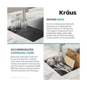 Kraus KRM11LG Escurridor multiusos para encima del_6
