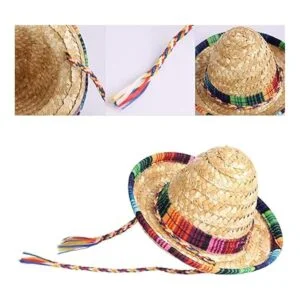 8 sombreros de fiesta mini sombreros mexicanos_2