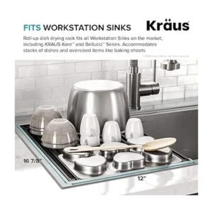 Kraus KRM11LG Escurridor multiusos para encima del_4