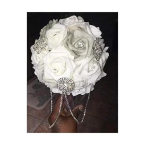 KAOYOO 3 filas 1 yarda 0.157 in cristal Rhinestone cierre