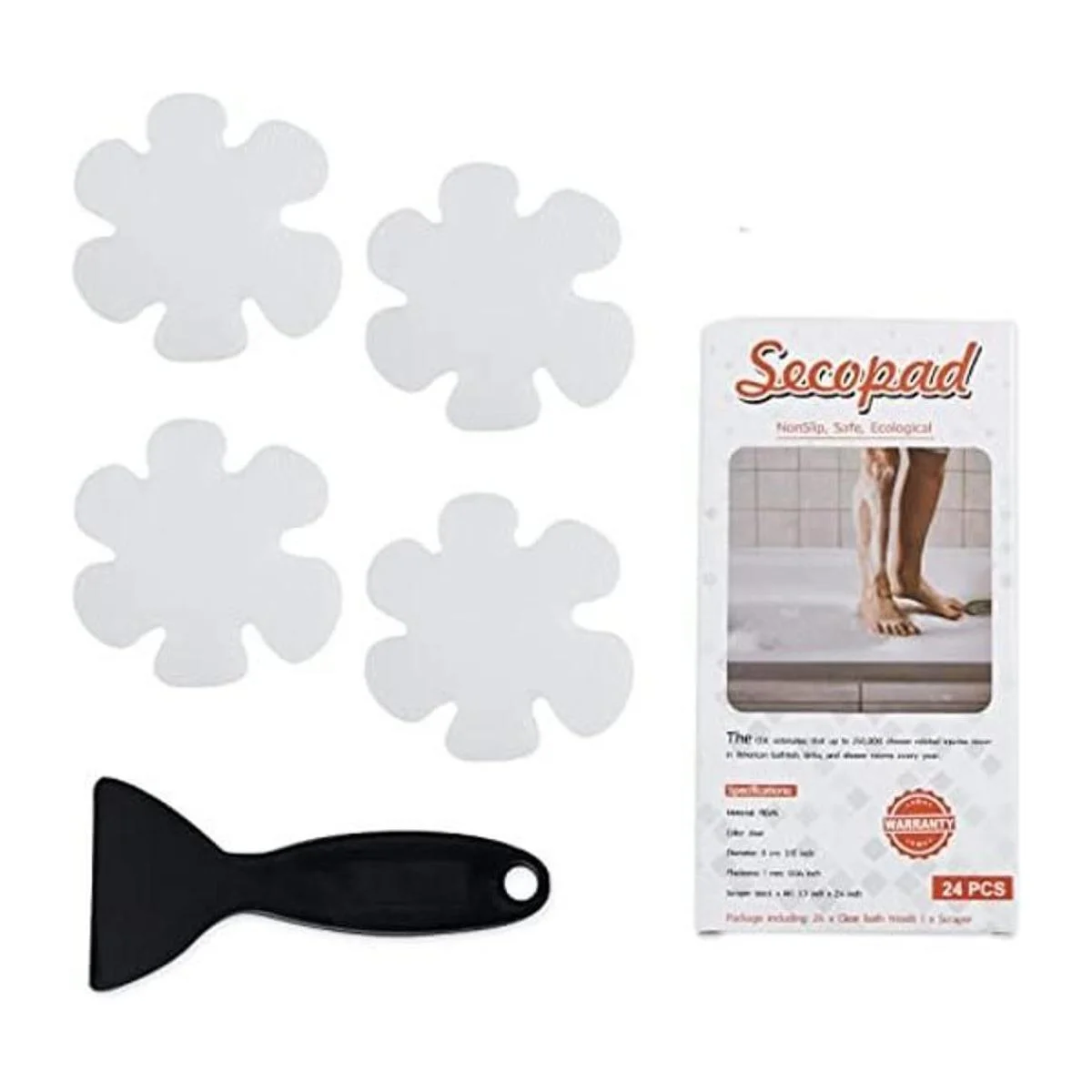 Secopad Pegatinas para bañera antideslizantes adhesivos_1
