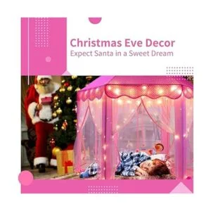 Sumbababy Tienda de campaña de castillo de princesa para_2