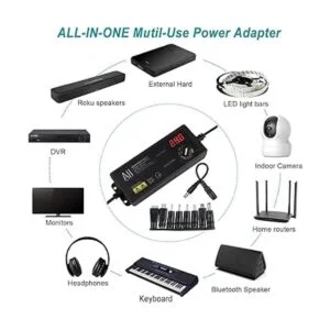 Adaptador universal de 3 V 24 V 1.5 A 36 W ajustable de_4