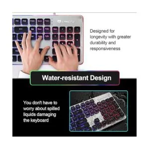 LANGTU L1 Teclado para juegos Rainbow LED Retroiluminado_4